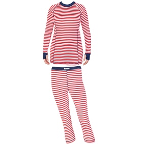 Striped SET Unterhemd&Hose | WMN