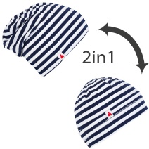 Striped (2in1) Mütze