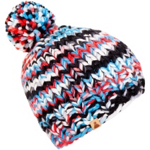 SnowKonfettiKNITT +/-  Bommel Mütze