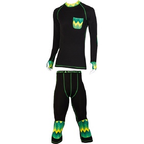 ZackForMe GREEN - SET Funktionsshirt&Pant | MEN