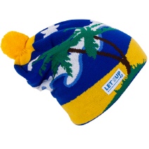 BlueLake Snapback Cap (Visor print)